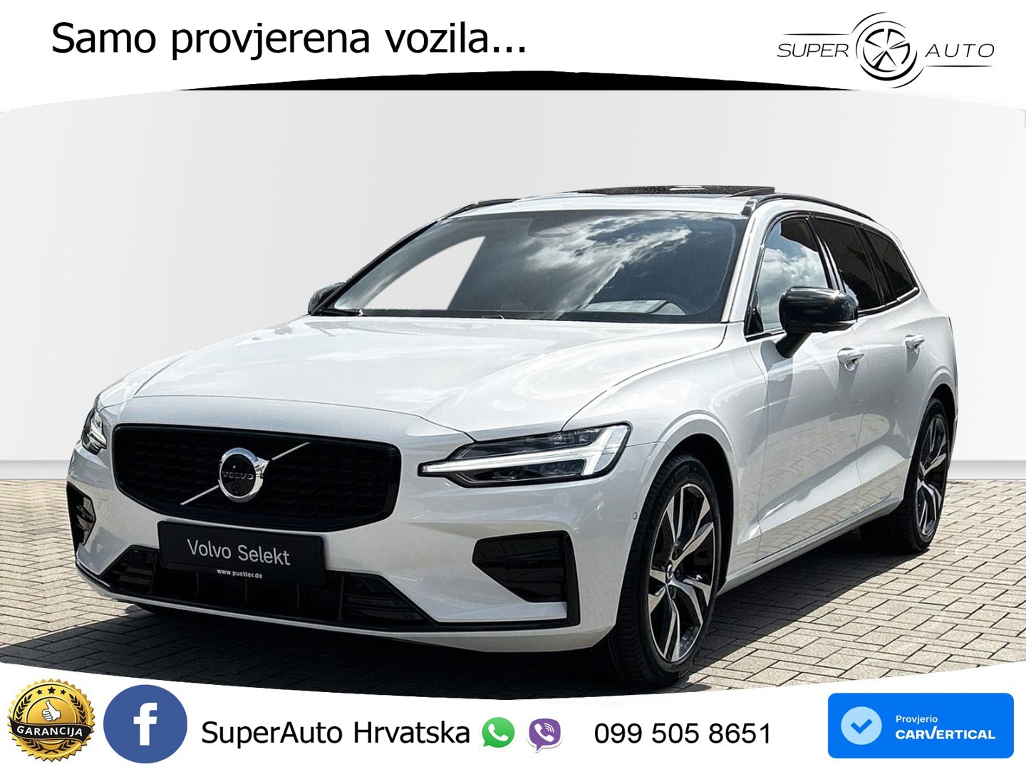 Volvo V60 2.0 B4 Benzin DCT LED+GR SJED+ACC