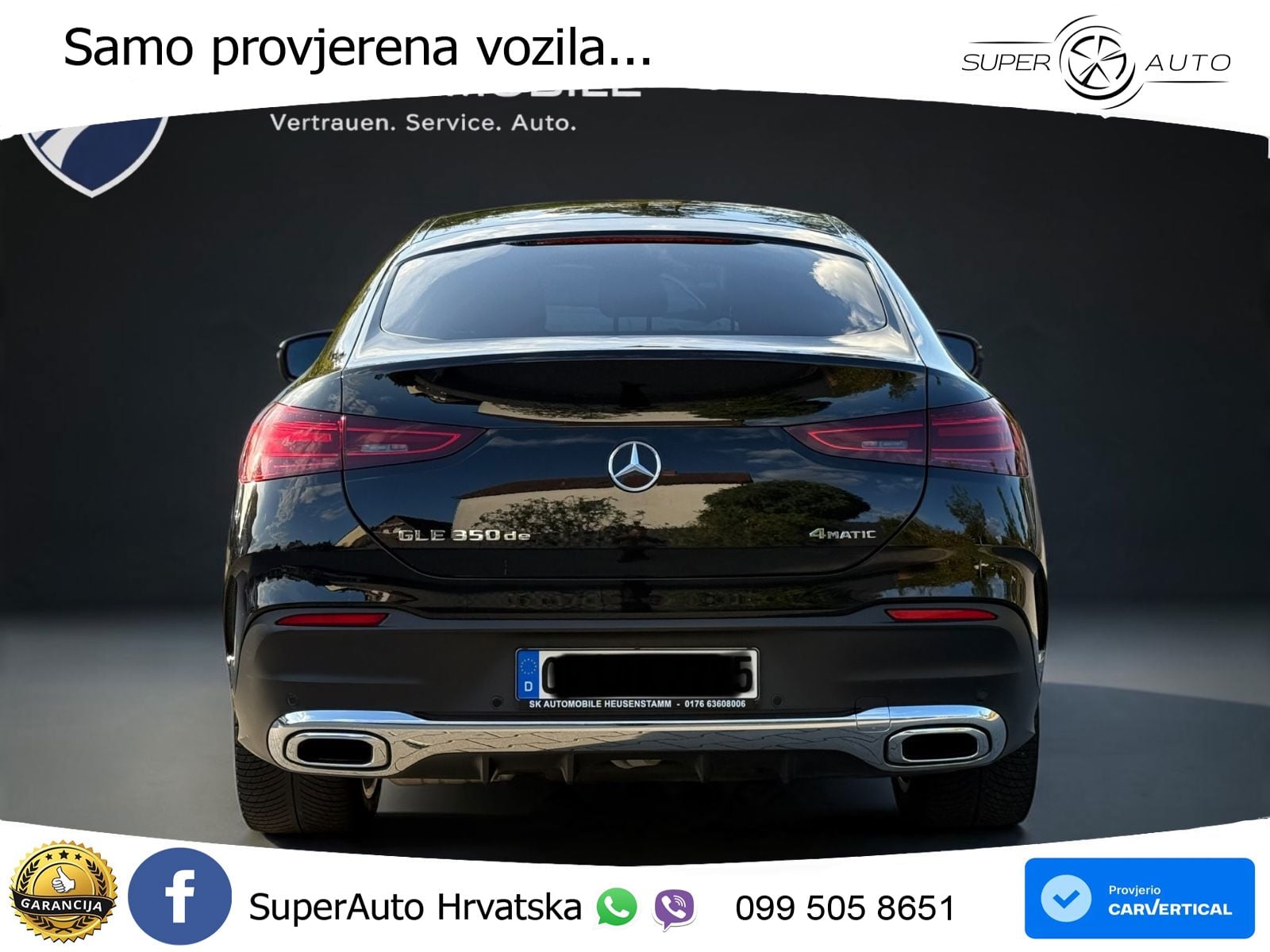 Mercedes GLE Coupe 350de (333 KS) 4MATIC 9G-TRONIC AMG ACC+HEAD+4xGR SJED+360+PANO