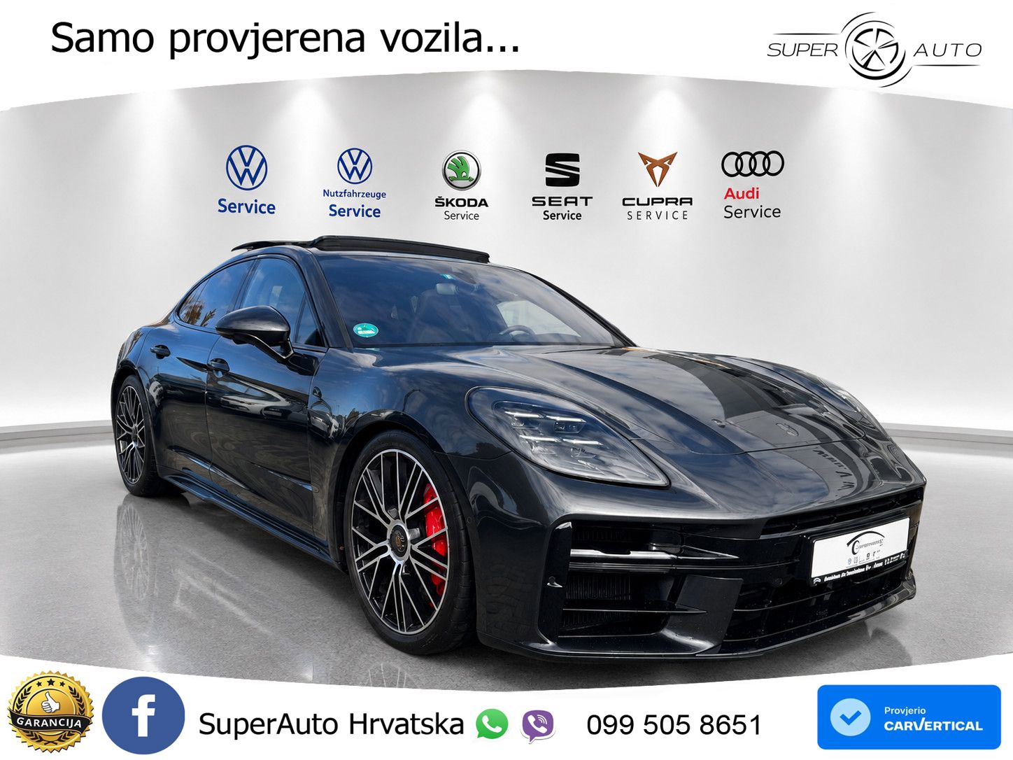Porsche Panamera Turbo 4.0 V8 (680 KS) E-Hybrid PDK ACC+HEAD+4xGR SJED+360+PANO