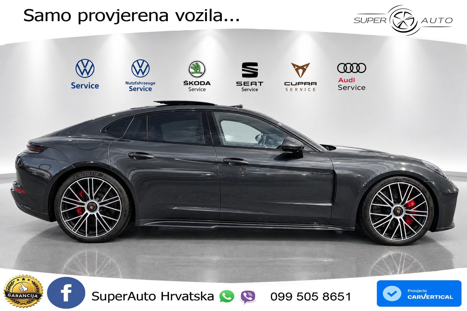 Porsche Panamera Turbo 4.0 V8 (680 KS) E-Hybrid PDK ACC+HEAD+4xGR SJED+360+PANO