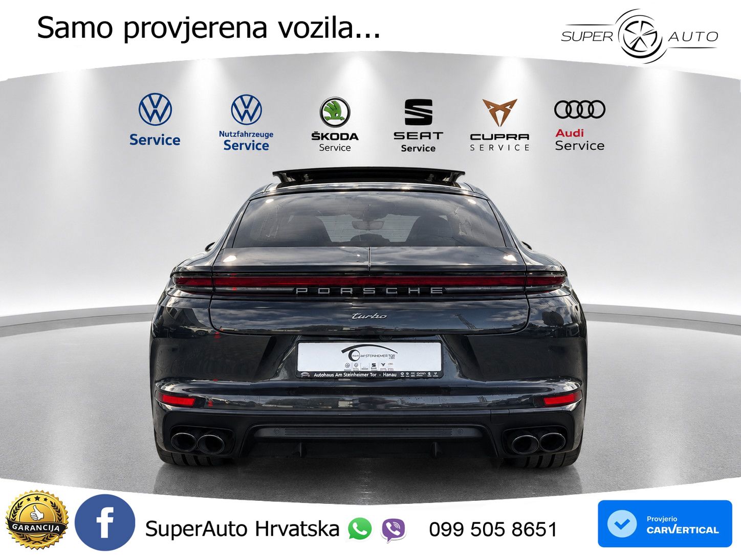 Porsche Panamera Turbo 4.0 V8 (680 KS) E-Hybrid PDK ACC+HEAD+4xGR SJED+360+PANO