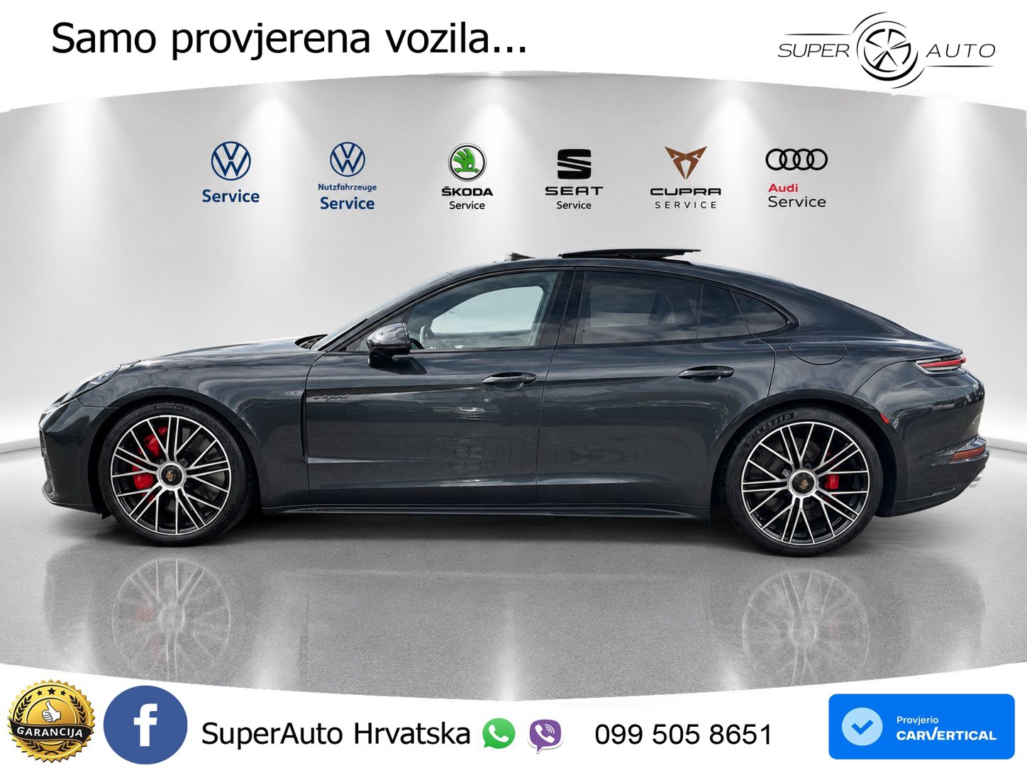 Porsche Panamera Turbo 4.0 V8 (680 KS) E-Hybrid PDK ACC+HEAD+4xGR SJED+360+PANO