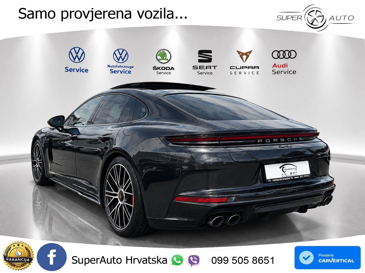 Porsche Panamera Turbo 4.0 V8 (680 KS) E-Hybrid PDK ACC+HEAD+4xGR SJED+360+PANO