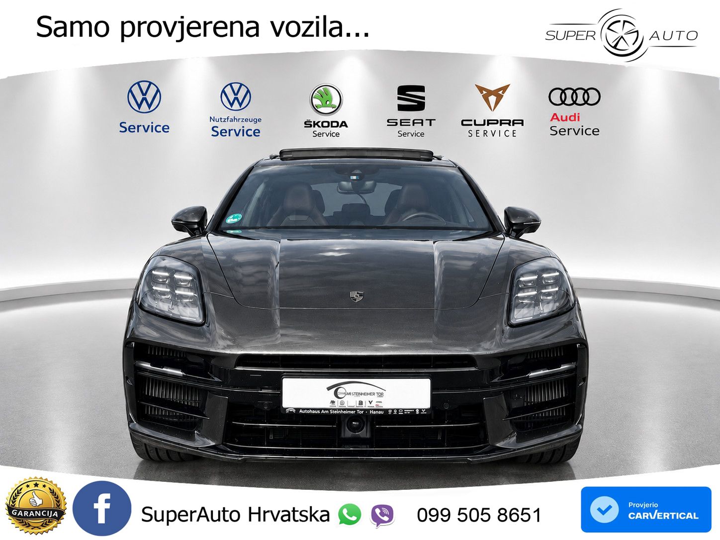 Porsche Panamera Turbo 4.0 V8 (680 KS) E-Hybrid PDK ACC+HEAD+4xGR SJED+360+PANO