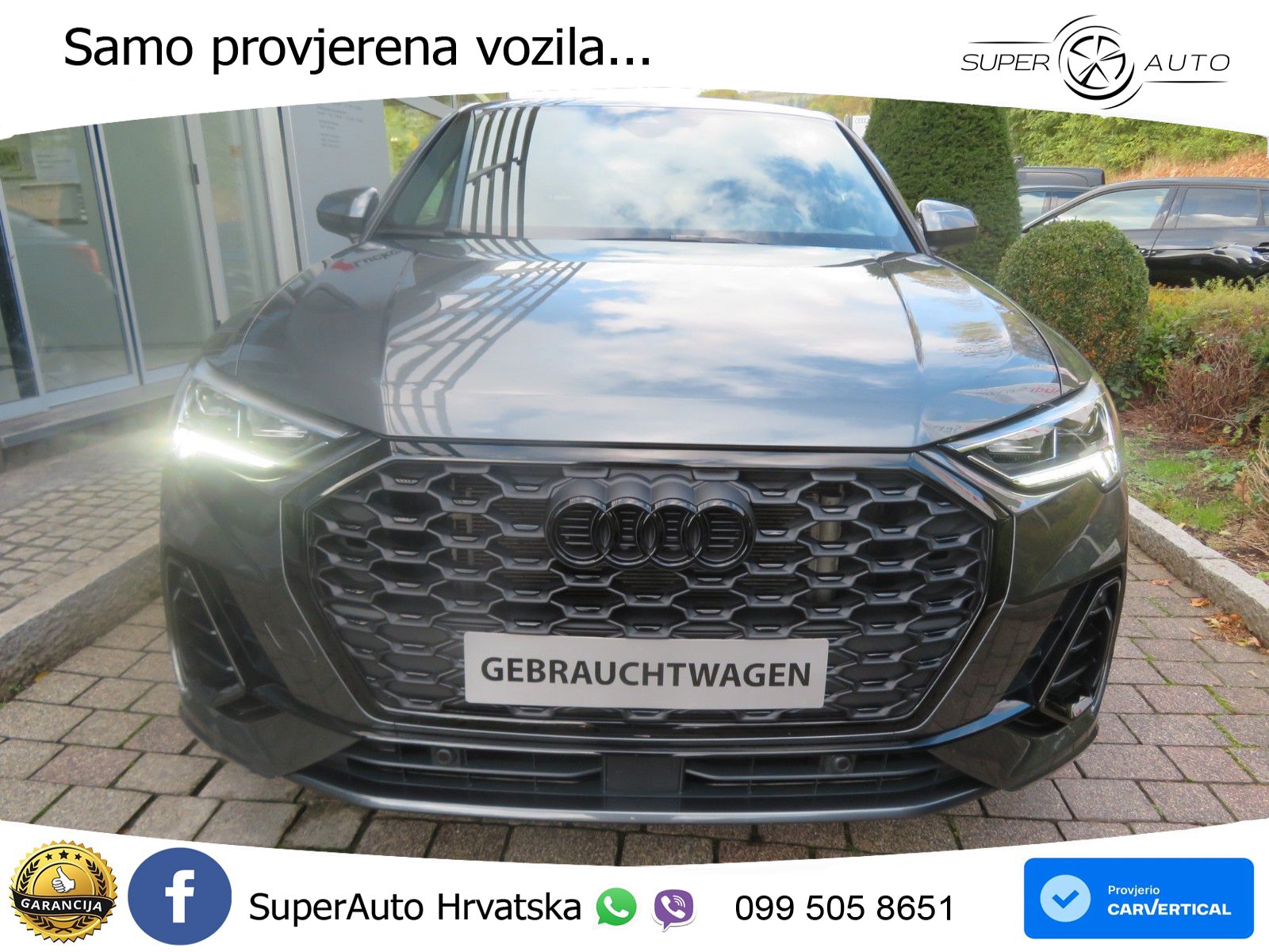 Audi Q3 Sportback 45 TFSIe (245 KS) S tronic S line LED+GR SJED+ACC