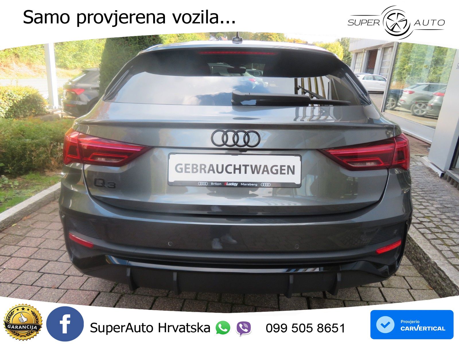 Audi Q3 Sportback 45 TFSIe (245 KS) S tronic S line LED+GR SJED+ACC