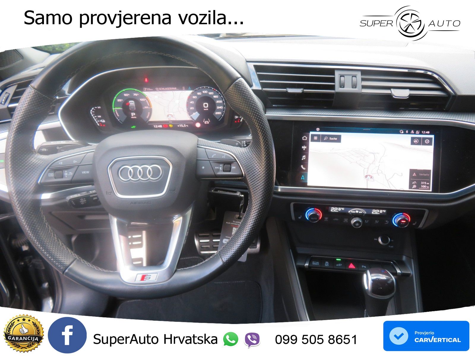 Audi Q3 Sportback 45 TFSIe (245 KS) S tronic S line LED+GR SJED+ACC