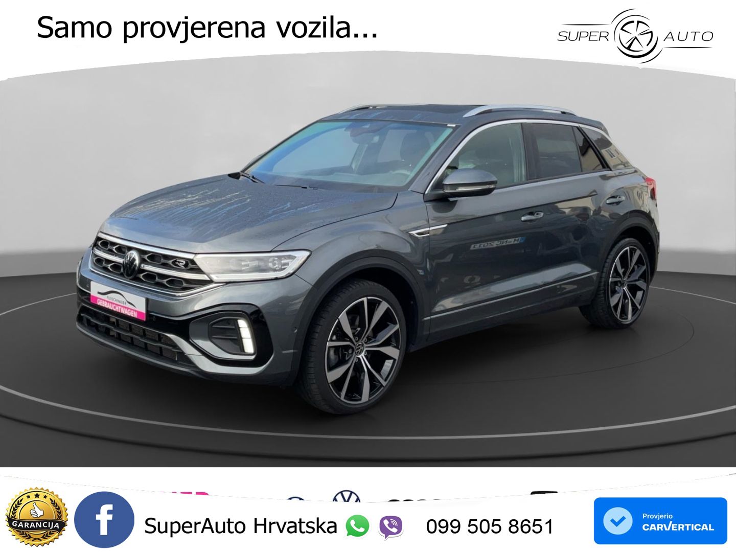 Volkswagen T-Roc I 2.0 TSI (190 KS) 4M DSG MATRIX+GR SJED+KAM