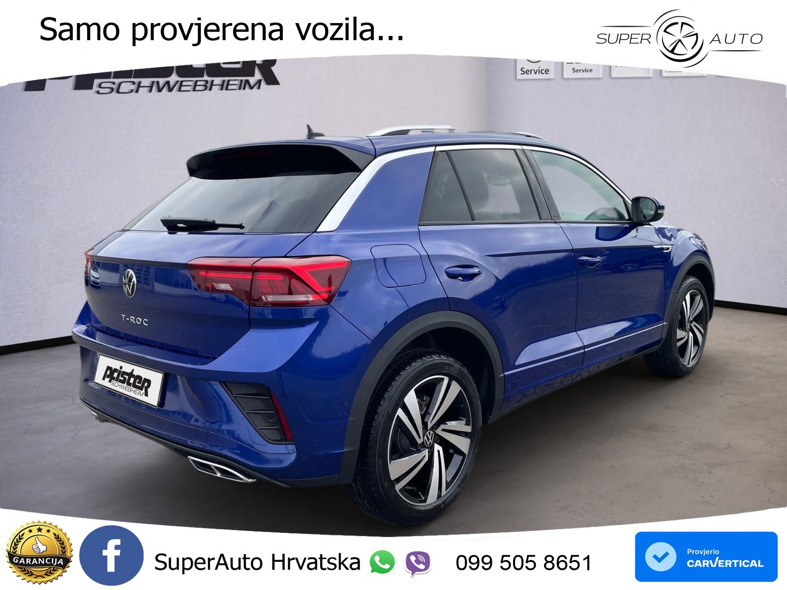 Volkswagen T-Roc 1.5 TSI (150 KS) DSG LED+GR SJED+ACC