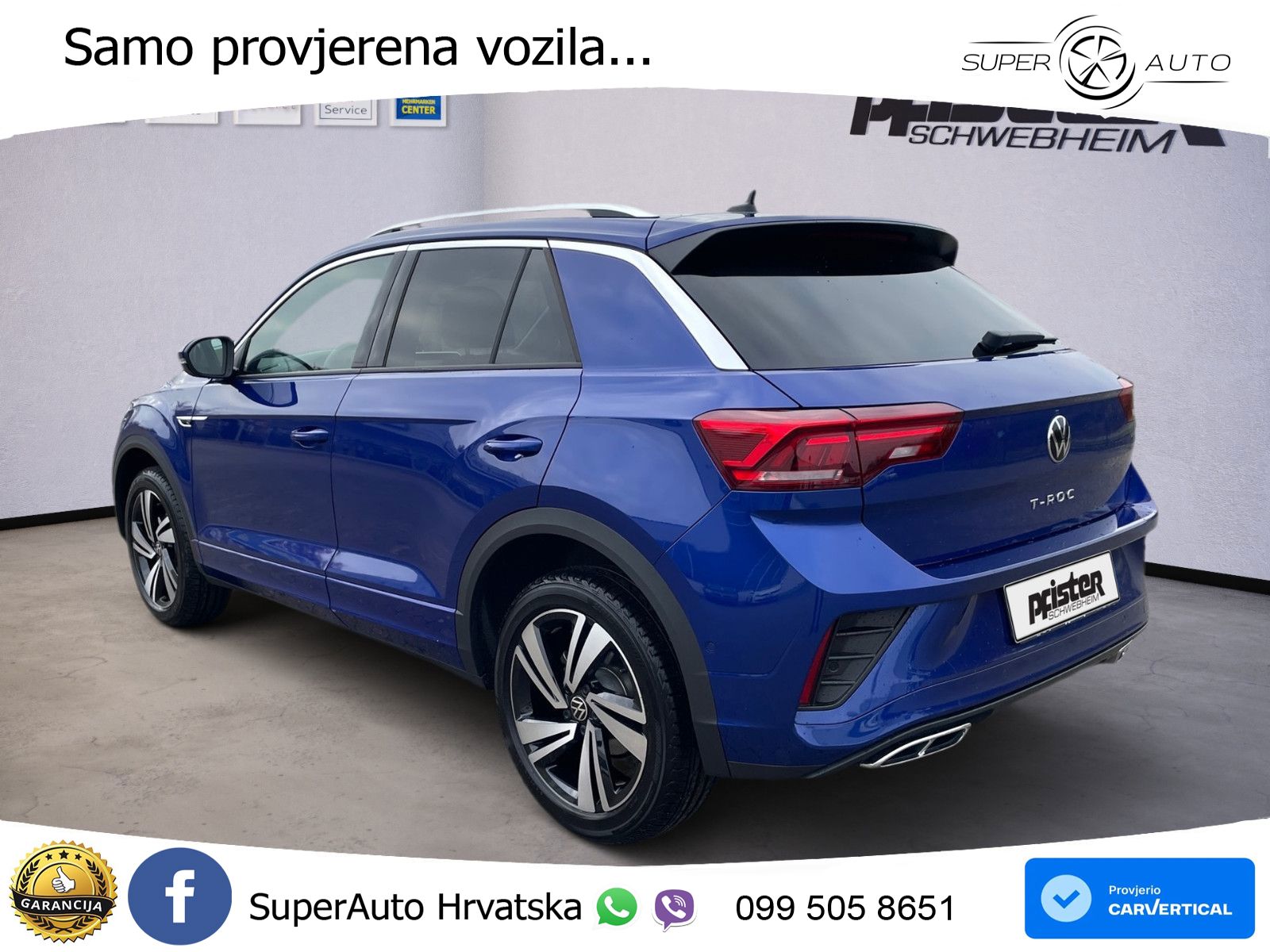Volkswagen T-Roc 1.5 TSI (150 KS) DSG LED+GR SJED+ACC