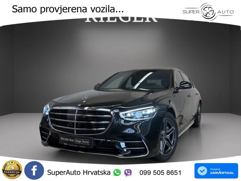 Mercedes S 350d (313 KS) EQ Boost 4MATIC 9G-TRONIC AMG ACC+HEAD+4xGR SJED+360+PANO