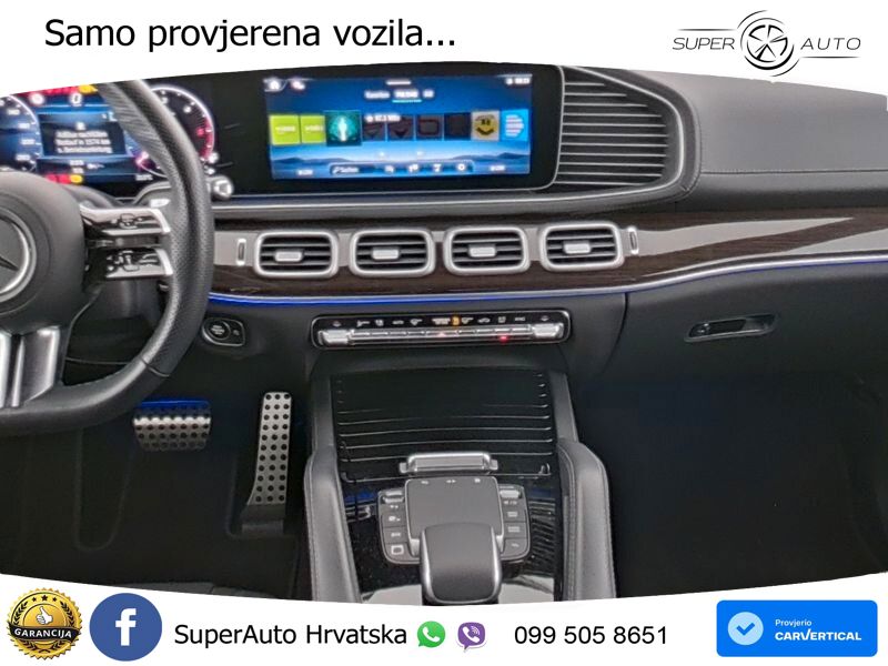 Mercedes-Benz GLS GLS 450d EQ Boost 4MATIC 9G-TRONIC AMG ZRAČNI+ACC+GR SJED+KAM+PANO