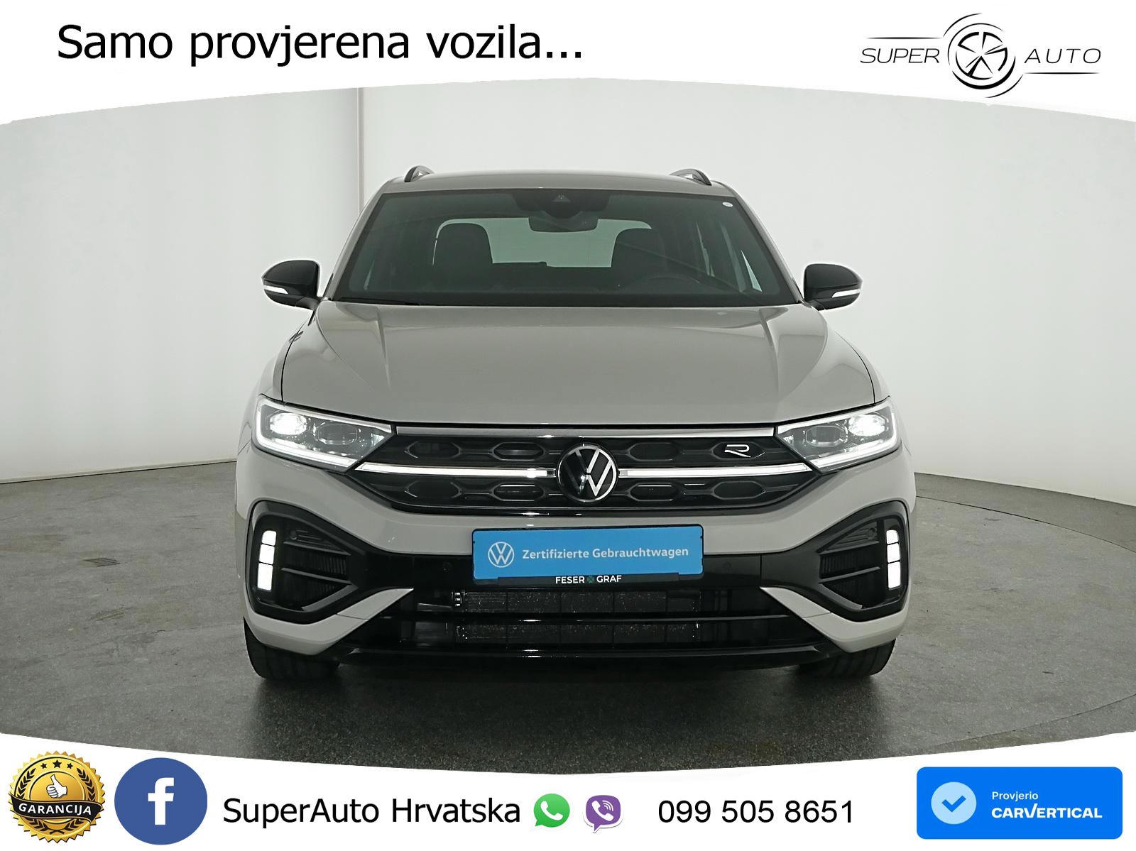 Volkswagen T-Roc I R 2.0 TSI (300 KS) OPF 4M DSG MATRIX+GR SJED+KAM