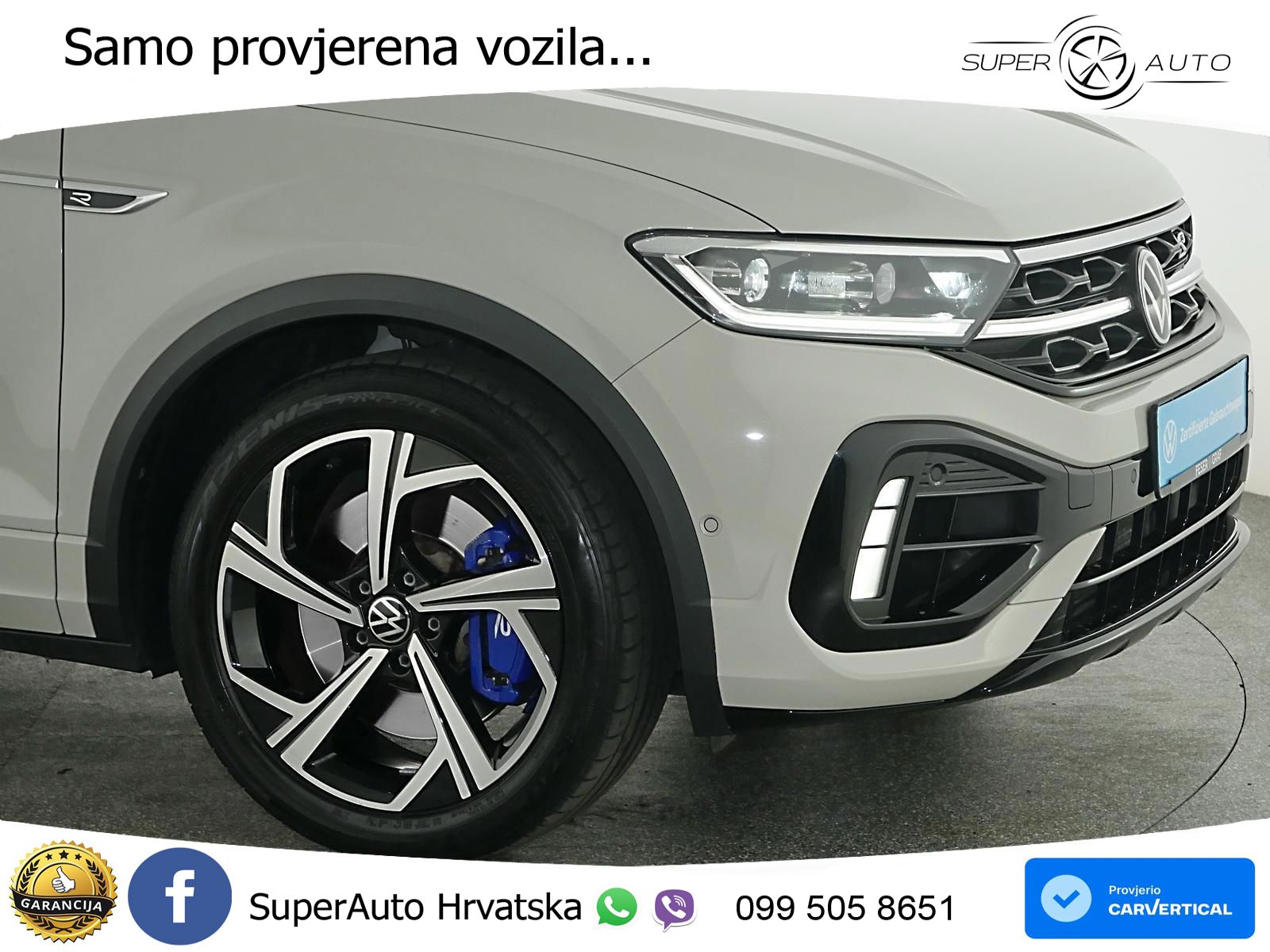 Volkswagen T-Roc I R 2.0 TSI (300 KS) OPF 4M DSG MATRIX+GR SJED+KAM