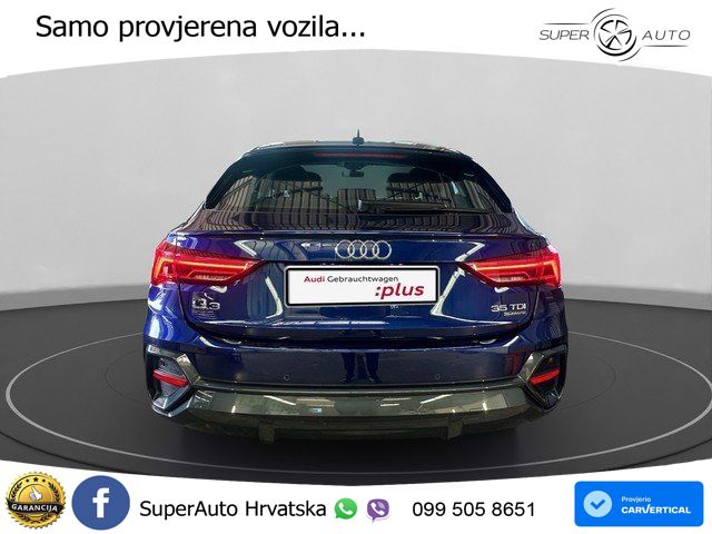 Audi Q3 Sportback 35 TDI (150 KS) quattro S tronic LED+GR SJED+ACC