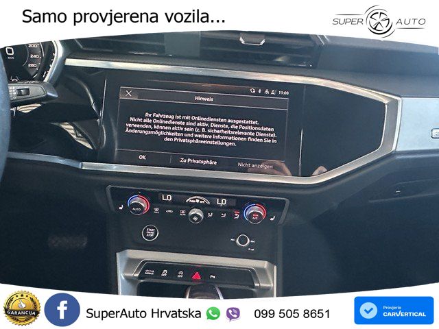 Audi Q3 Sportback 35 TDI (150 KS) quattro S tronic LED+GR SJED+ACC