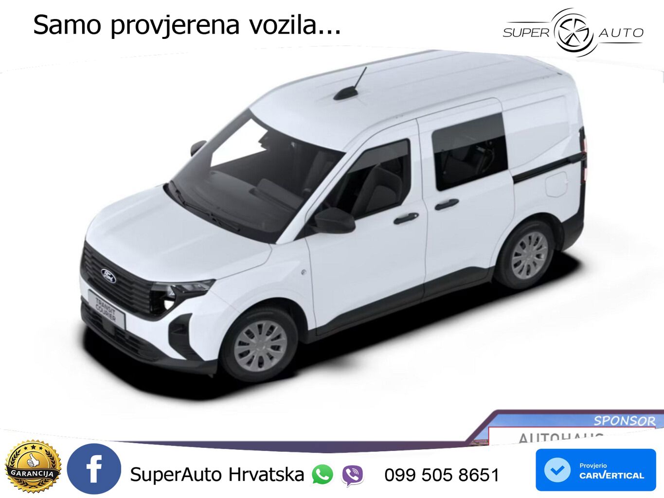 Ford Transit Courier DoKa Aut Trend Temp UVP-16%* 125 KS