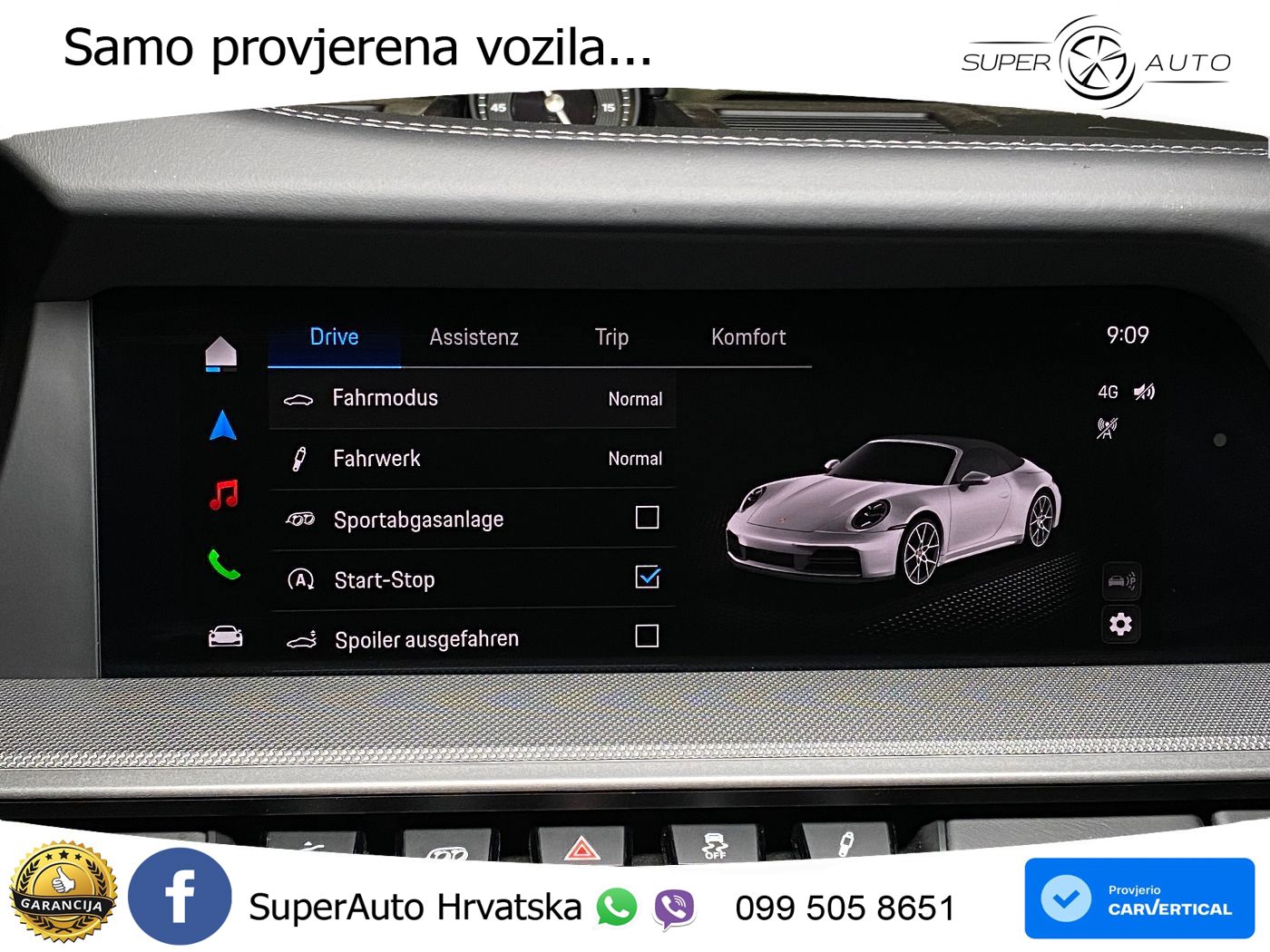 Porsche 911 Carrera 3.0 (394 KS) PDK LED+GR SJED+ACC