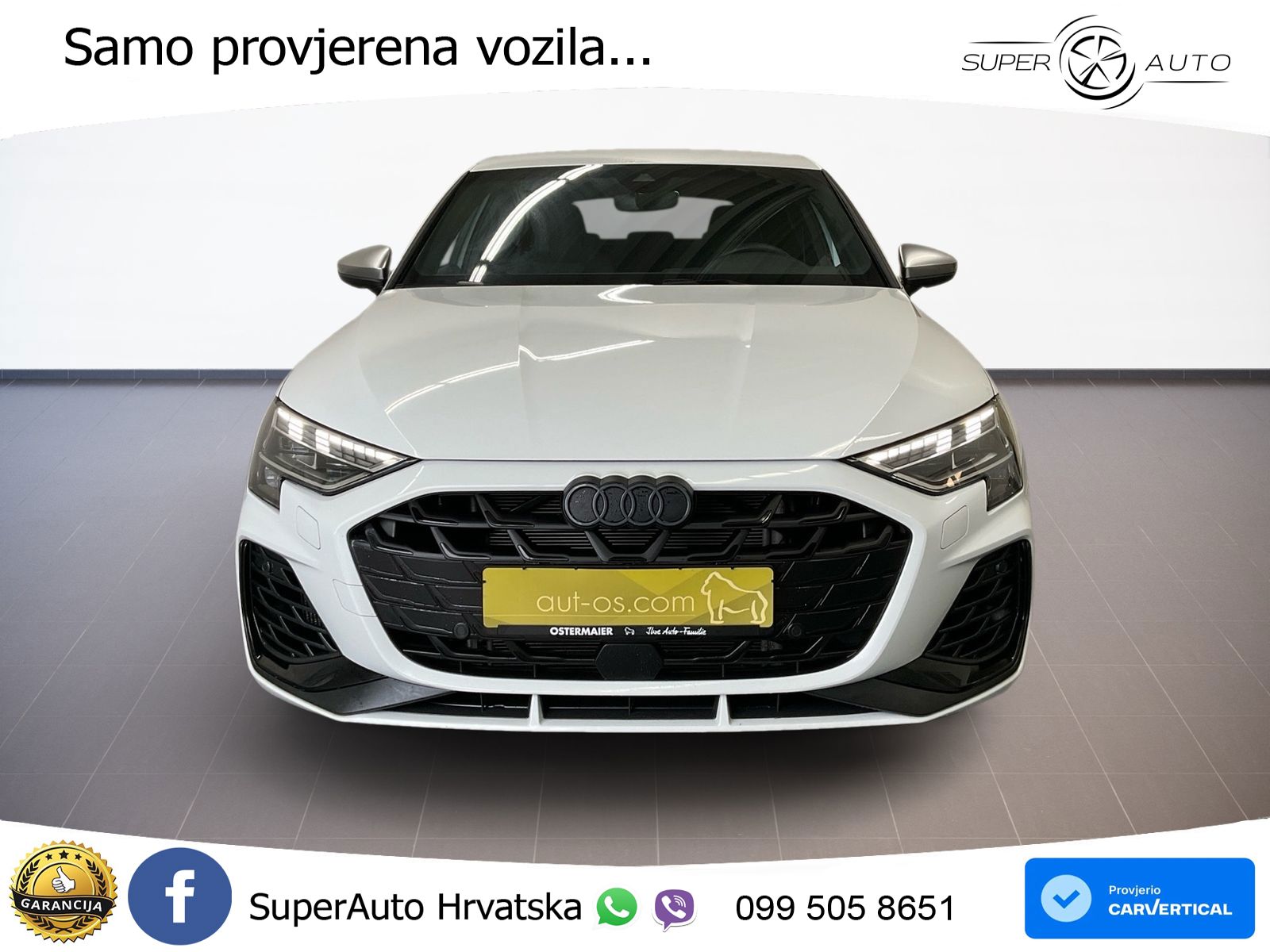 Audi S3 2.0 TFSI (333 KS) quattro S tronic MATRIX+GR SJED+KAM