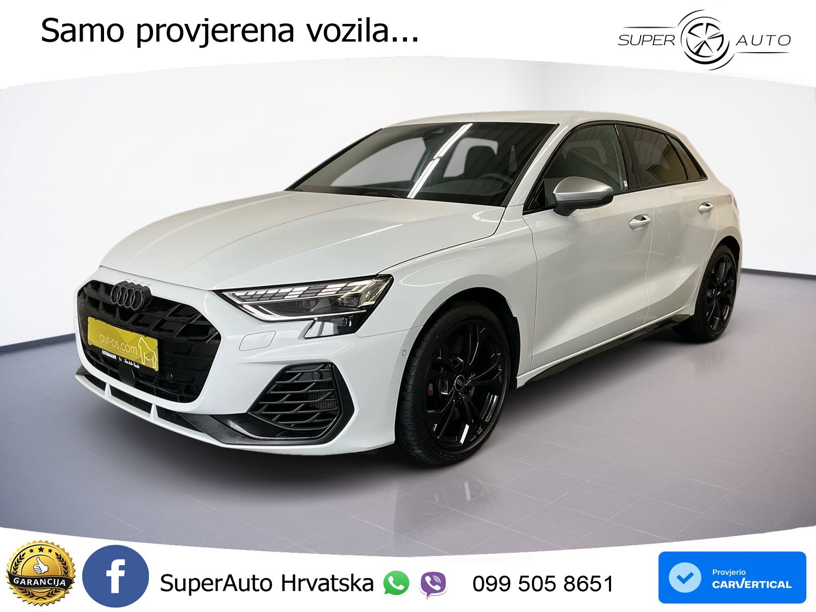 Audi S3 2.0 TFSI (333 KS) quattro S tronic MATRIX+GR SJED+KAM