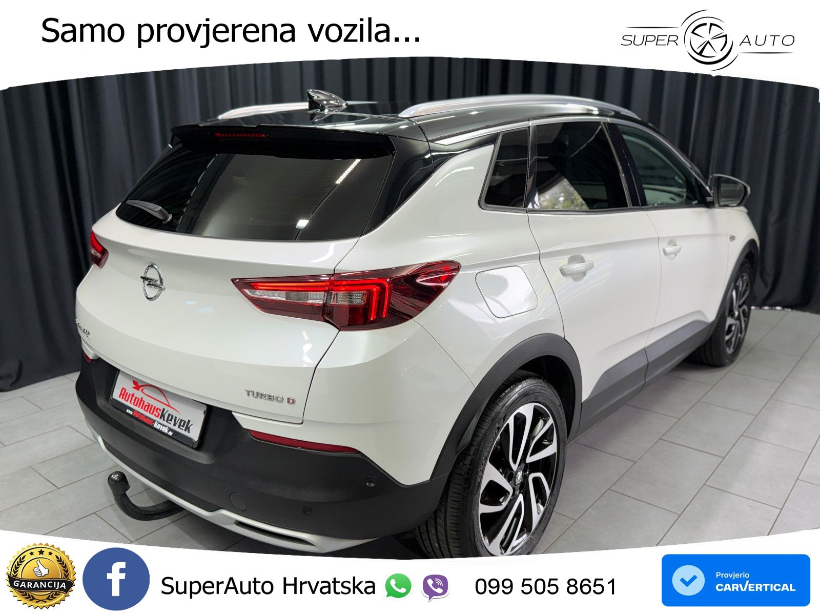 Opel Grandland X 2.0d (177 KS) Automatic LED+GR SJED+ACC