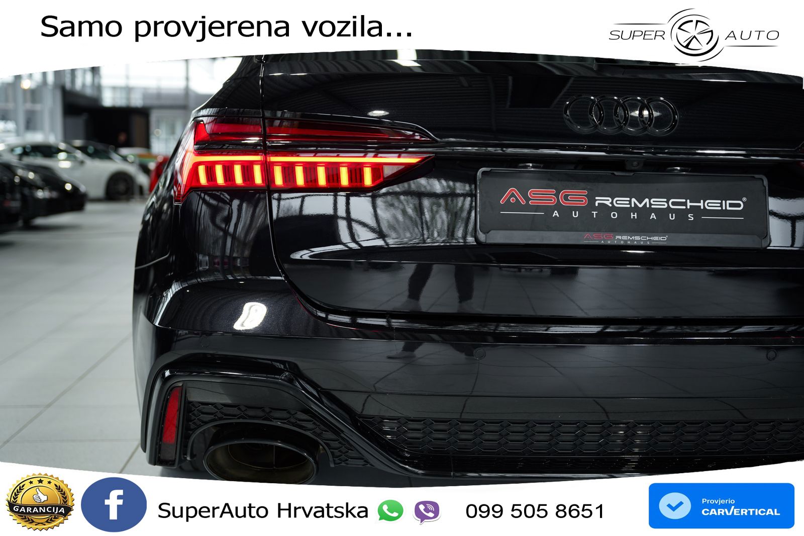 Audi RS6 Avant 4.0 TFSI V8 (600 KS) quattro Tiptronic MATRIX+GR SJED+KAM