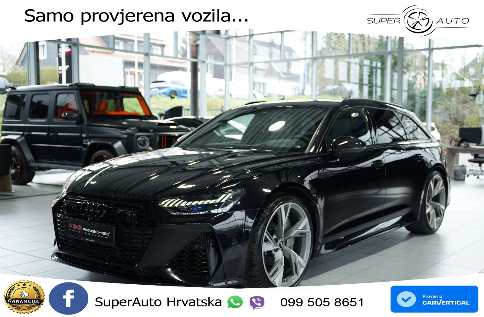 Audi RS6 Avant 4.0 TFSI V8 (600 KS) quattro Tiptronic MATRIX+GR SJED+KAM