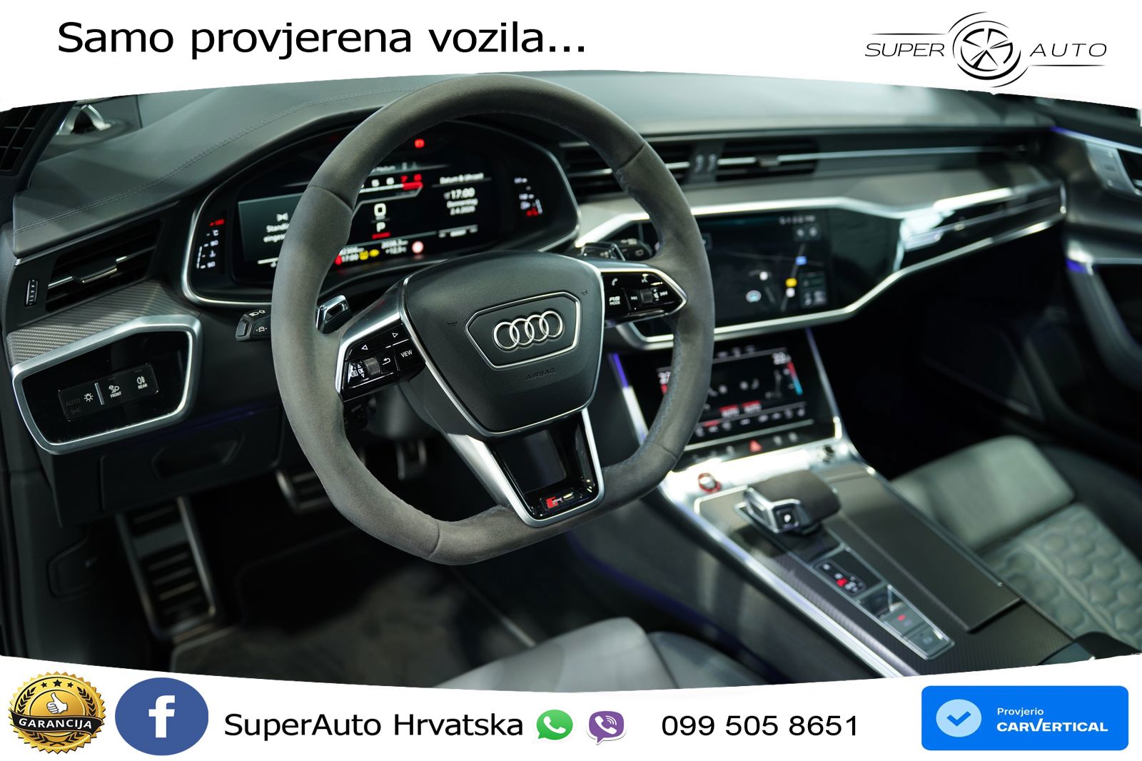 Audi RS6 Avant 4.0 TFSI V8 (600 KS) quattro Tiptronic MATRIX+GR SJED+KAM