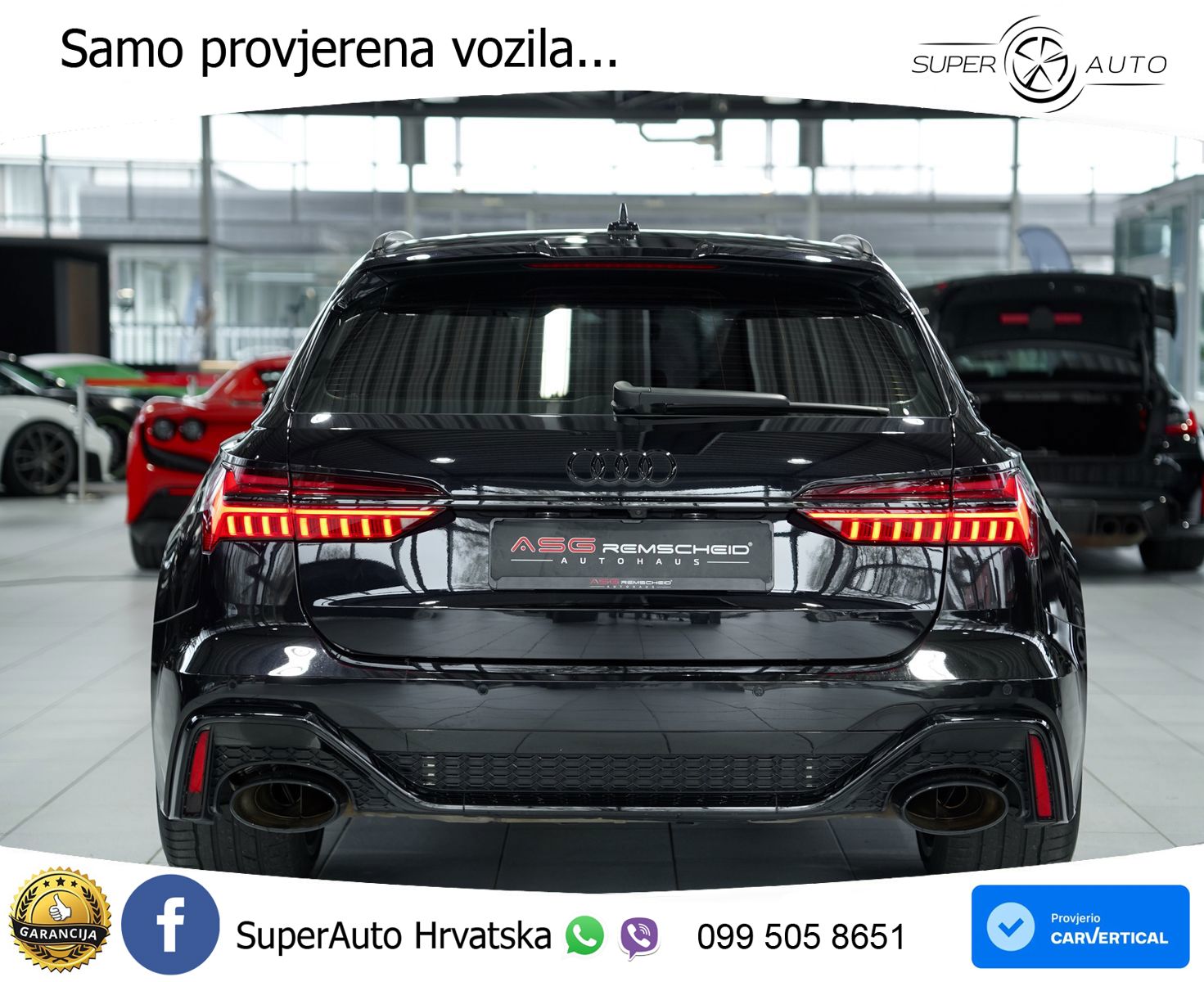 Audi RS6 Avant 4.0 TFSI V8 (600 KS) quattro Tiptronic MATRIX+GR SJED+KAM