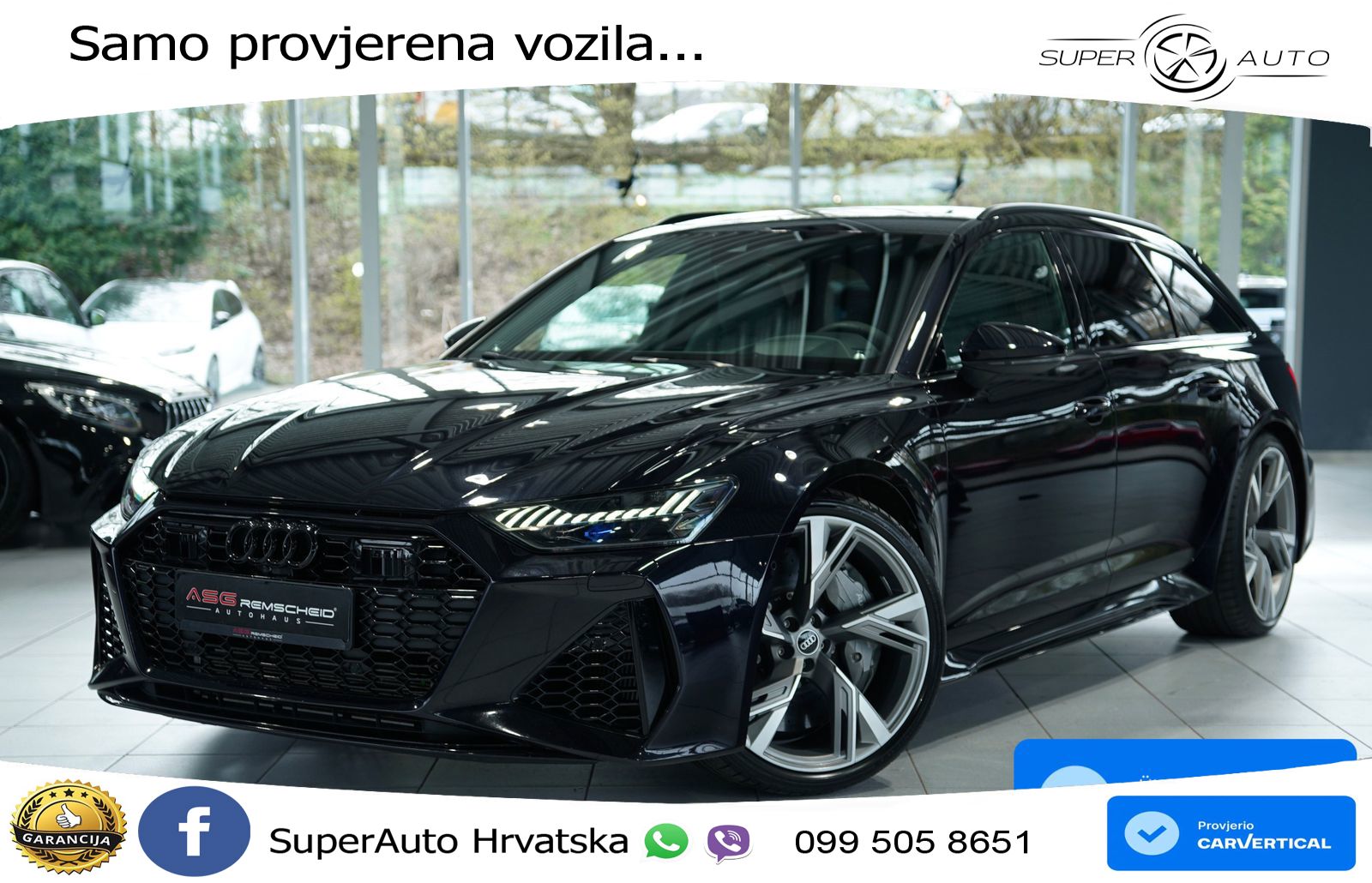 Audi RS6 Avant 4.0 TFSI V8 (600 KS) quattro Tiptronic MATRIX+GR SJED+KAM
