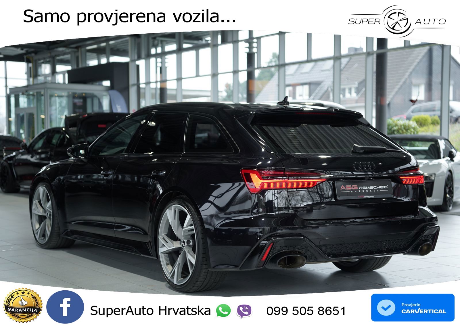 Audi RS6 Avant 4.0 TFSI V8 (600 KS) quattro Tiptronic MATRIX+GR SJED+KAM