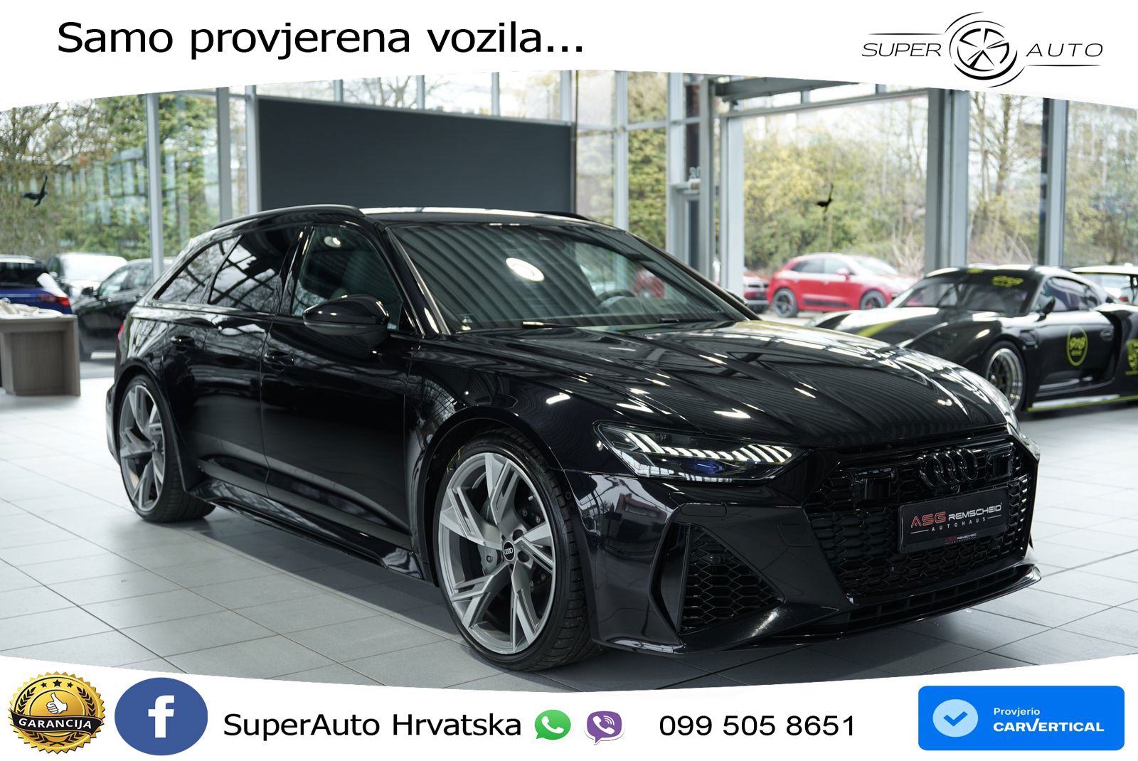 Audi RS6 Avant 4.0 TFSI V8 (600 KS) quattro Tiptronic MATRIX+GR SJED+KAM