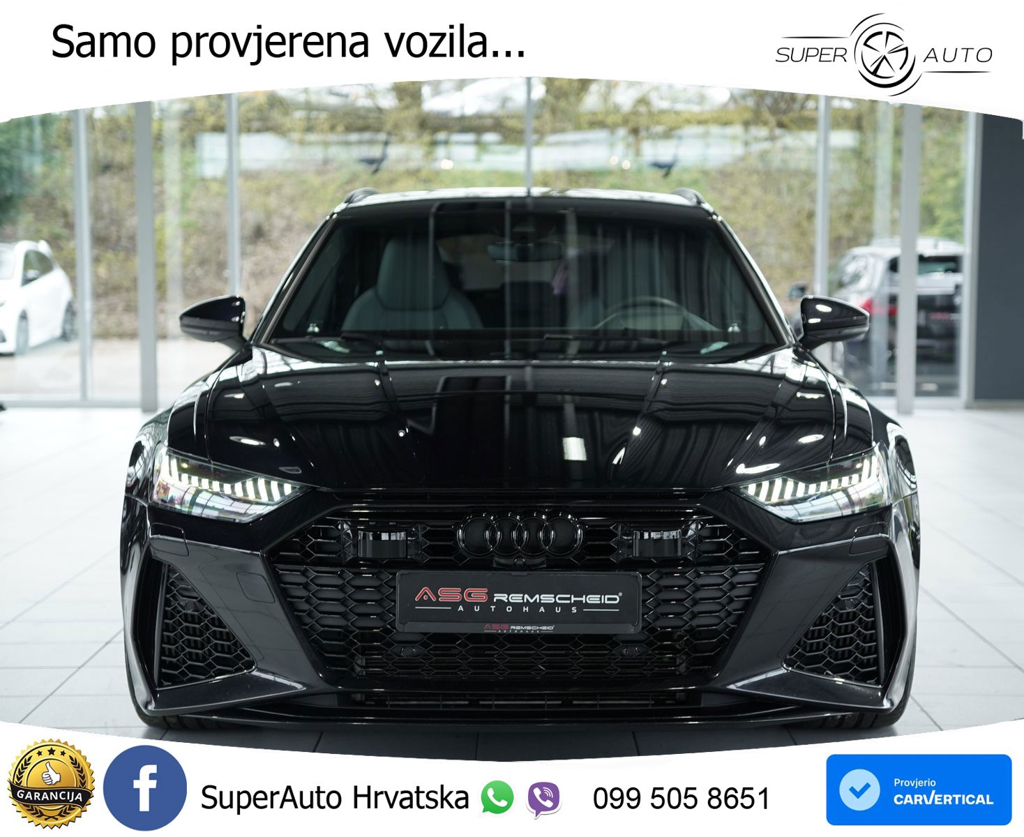 Audi RS6 Avant 4.0 TFSI V8 (600 KS) quattro Tiptronic MATRIX+GR SJED+KAM