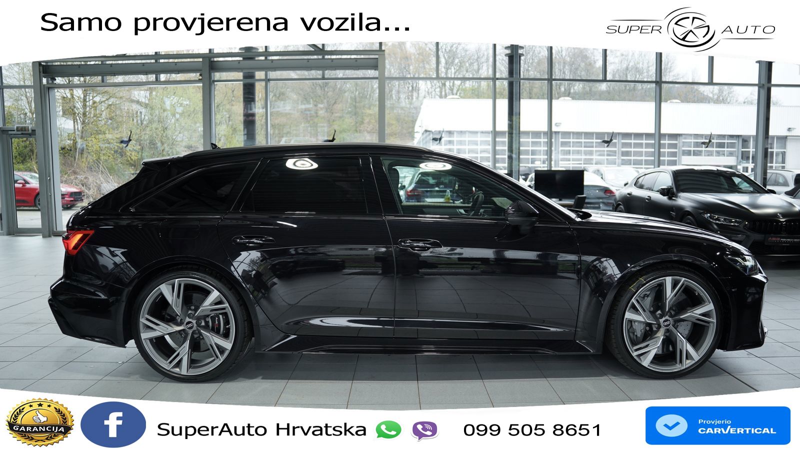 Audi RS6 Avant 4.0 TFSI V8 (600 KS) quattro Tiptronic MATRIX+GR SJED+KAM