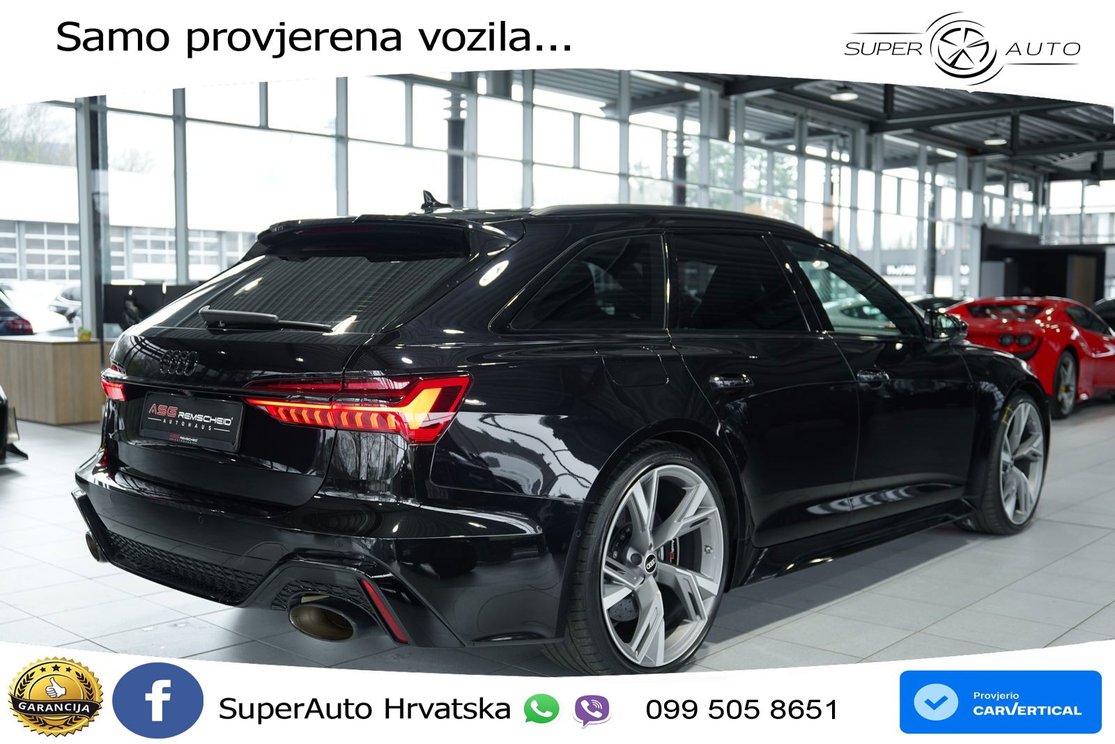 Audi RS6 Avant 4.0 TFSI V8 (600 KS) quattro Tiptronic MATRIX+GR SJED+KAM