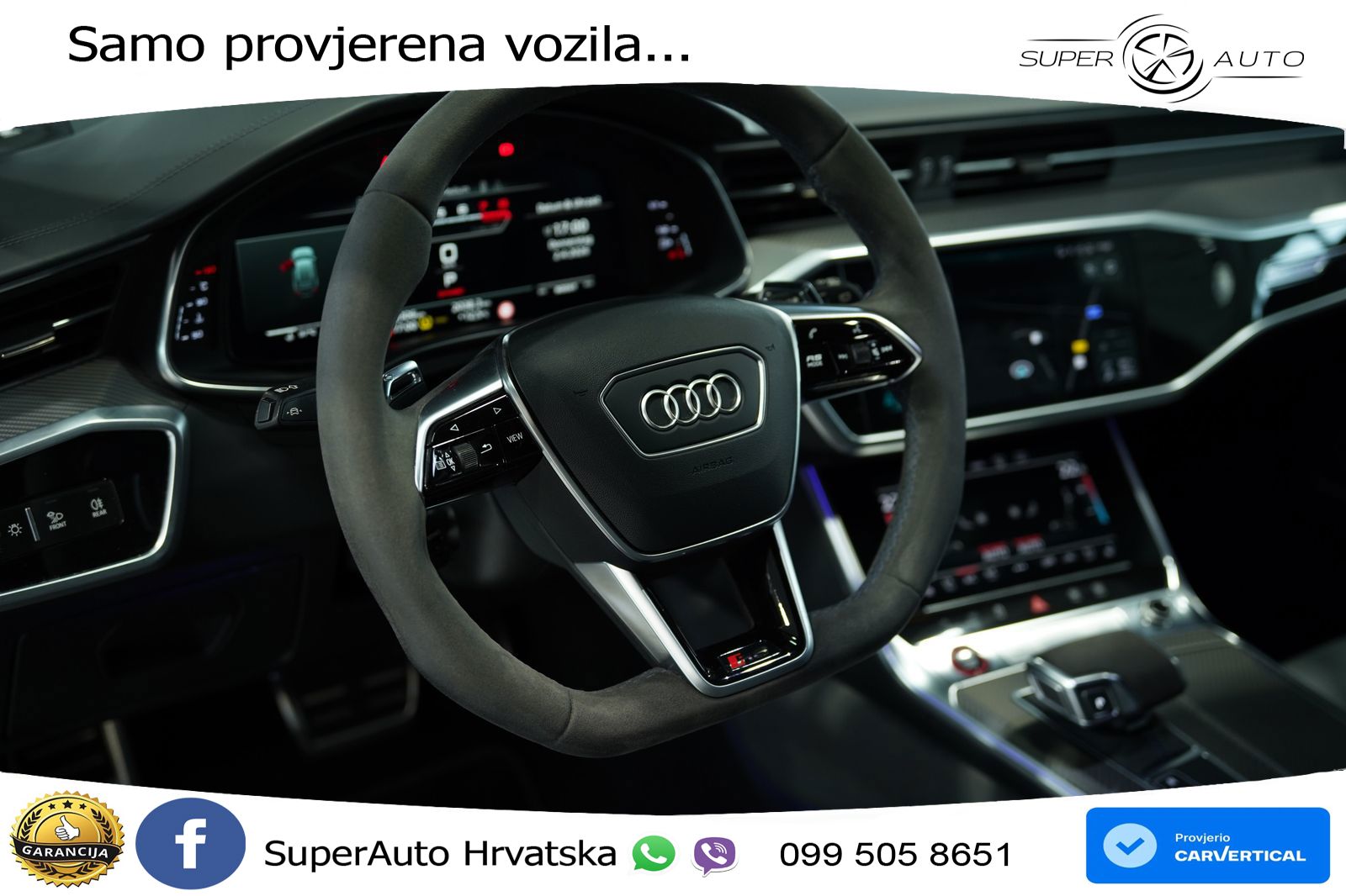 Audi RS6 Avant 4.0 TFSI V8 (600 KS) quattro Tiptronic MATRIX+GR SJED+KAM