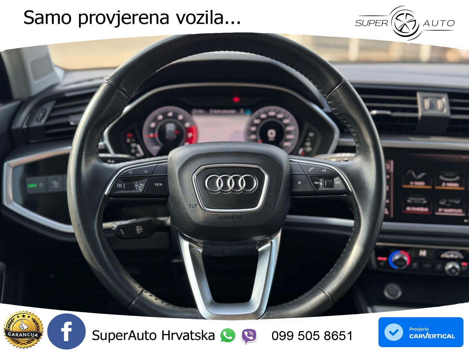 Audi Q3 35 TFSI (150 KS) advanced LED+GR SJED+ACC