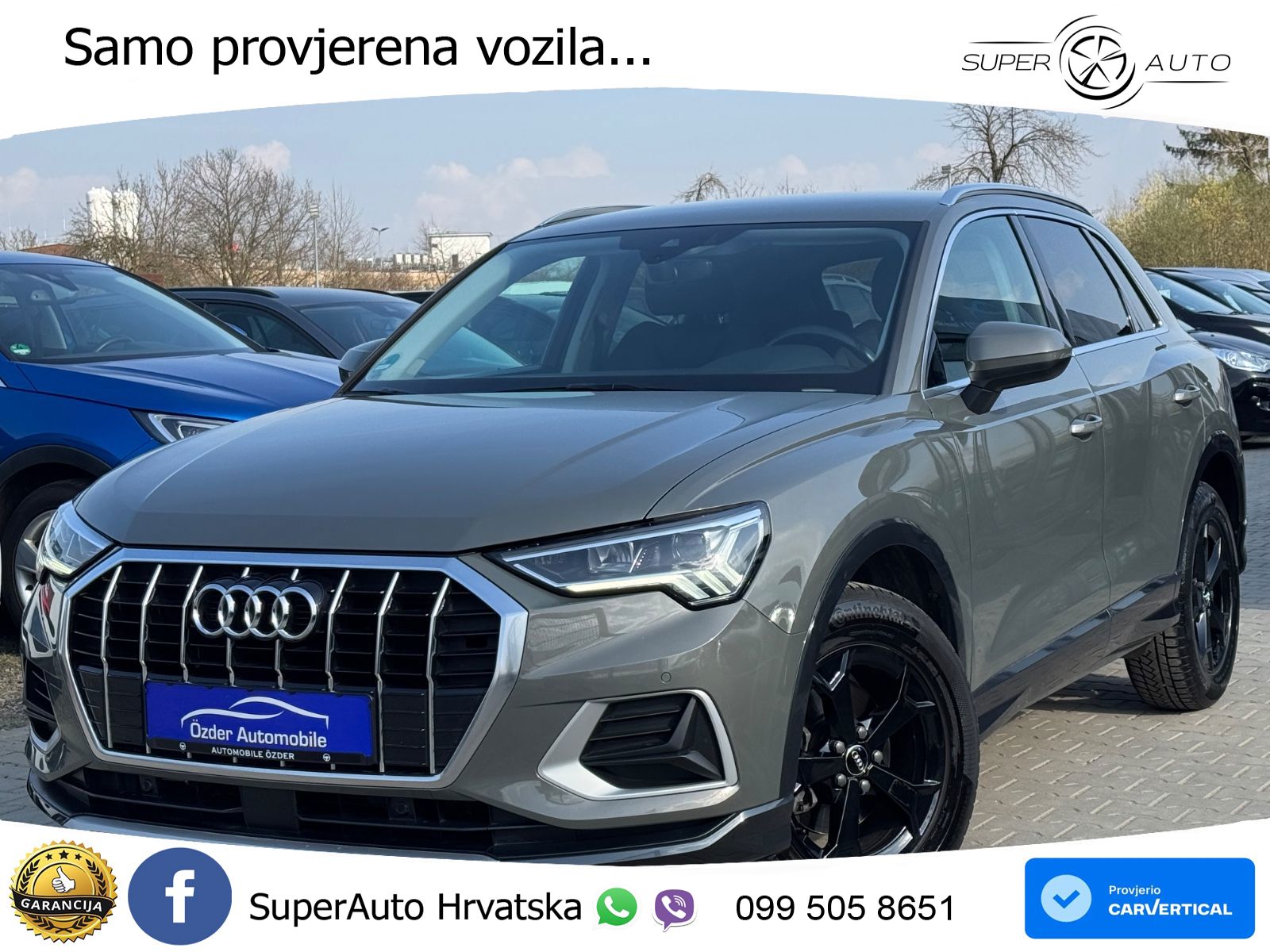 Audi Q3 35 TFSI (150 KS) advanced LED+GR SJED+ACC