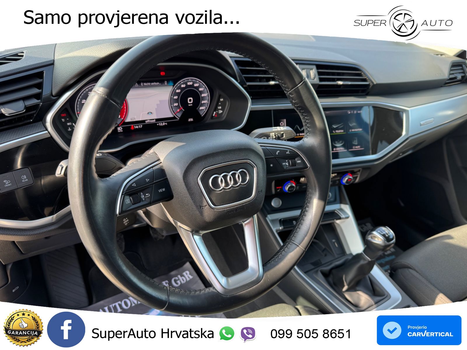 Audi Q3 35 TFSI (150 KS) advanced LED+GR SJED+ACC