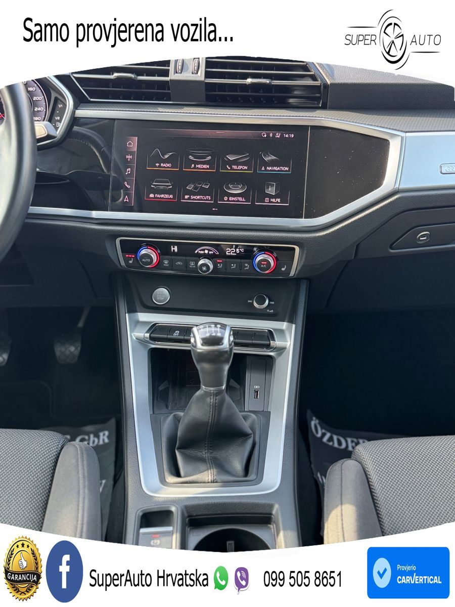 Audi Q3 35 TFSI (150 KS) advanced LED+GR SJED+ACC