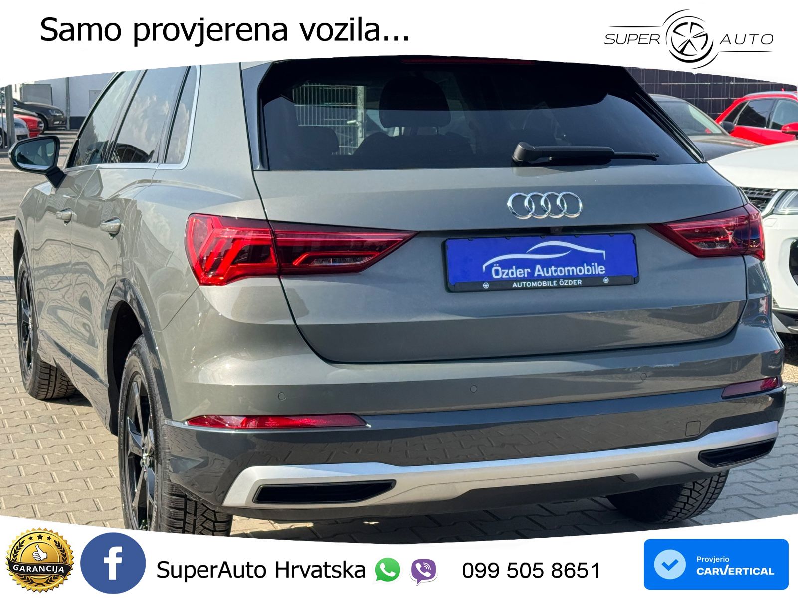 Audi Q3 35 TFSI (150 KS) advanced LED+GR SJED+ACC
