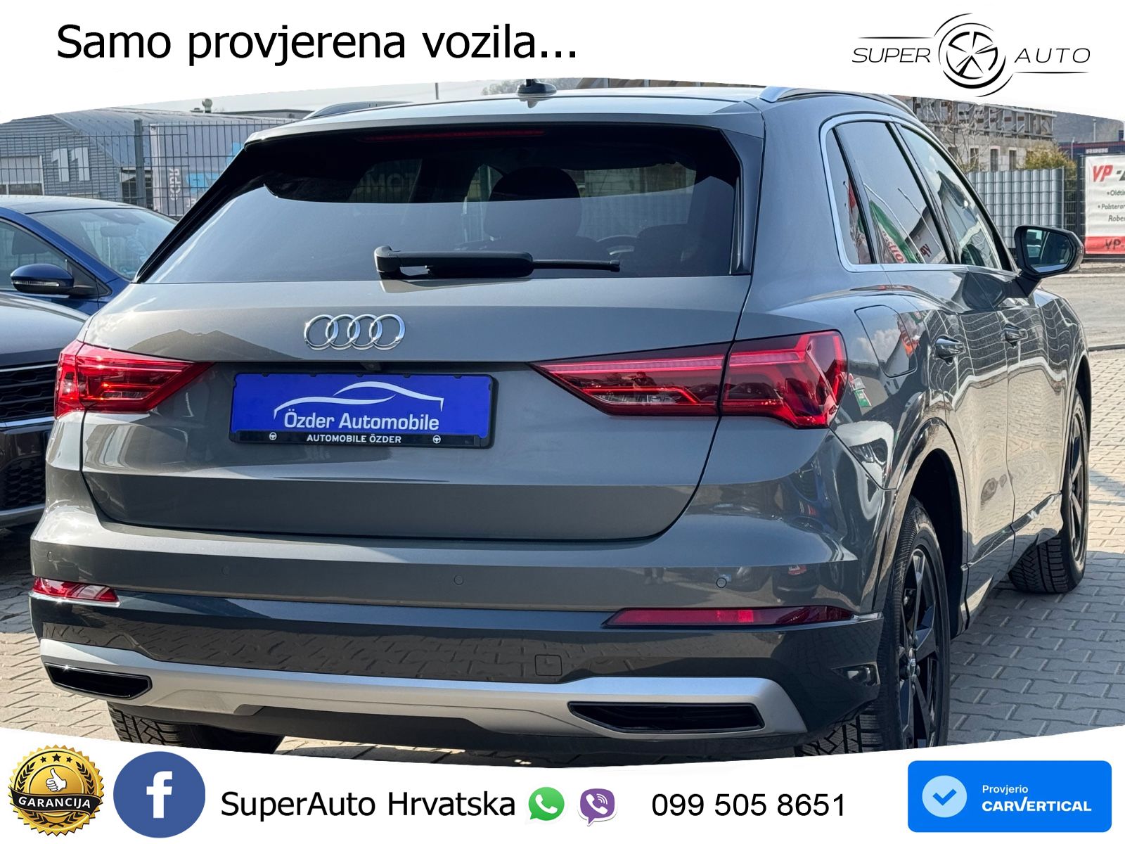 Audi Q3 35 TFSI (150 KS) advanced LED+GR SJED+ACC