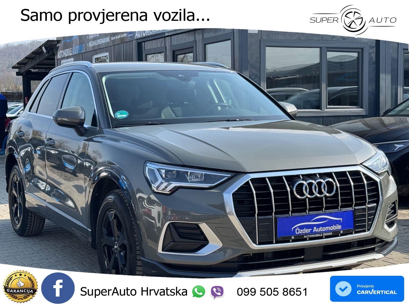 Audi Q3 35 TFSI (150 KS) advanced LED+GR SJED+ACC