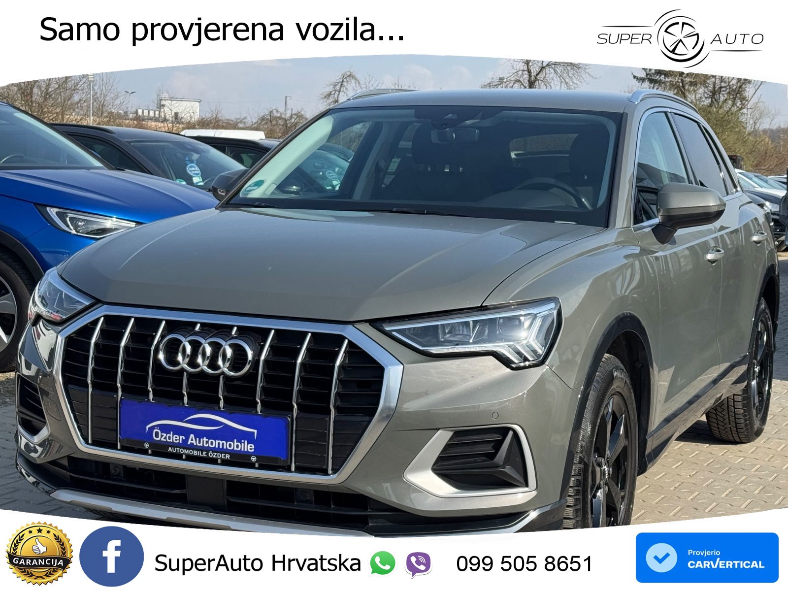 Audi Q3 35 TFSI (150 KS) advanced LED+GR SJED+ACC