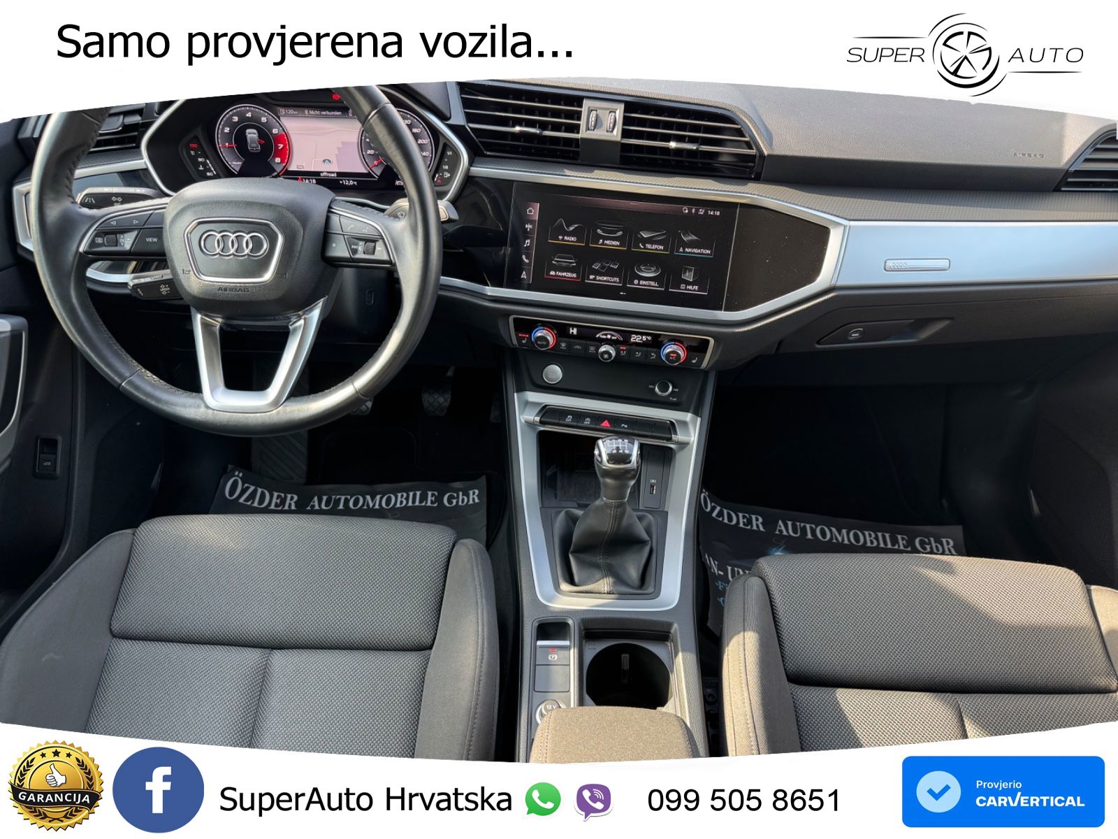 Audi Q3 35 TFSI (150 KS) advanced LED+GR SJED+ACC