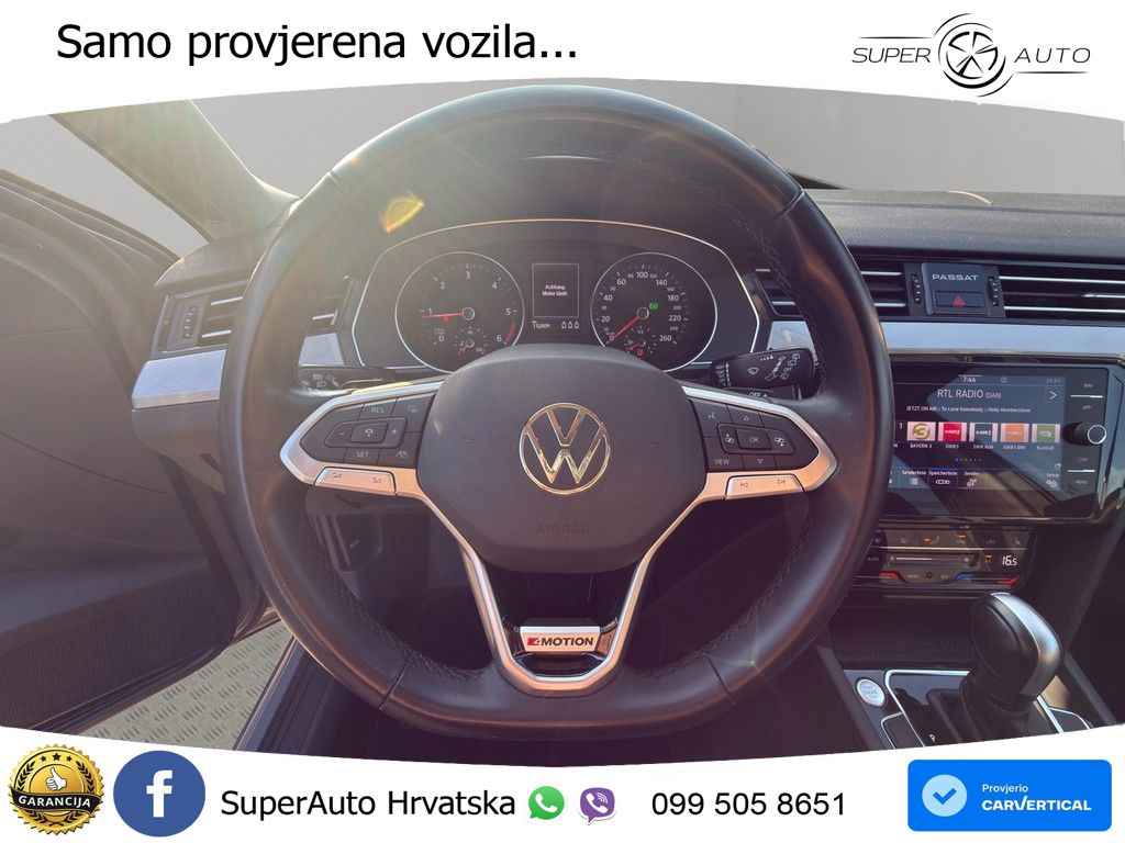 Volkswagen Passat Variant 2.0 TDI (200 KS) 4MOTION DSG Business MATRIX+GR SJED+KAM