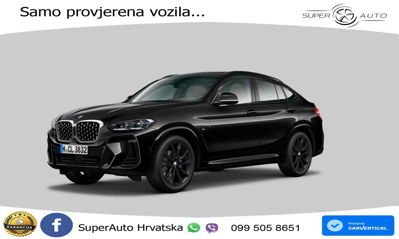 BMW X4 30d (286 KS) xDrive Steptronic M Sport LED+GR SJED+ACC