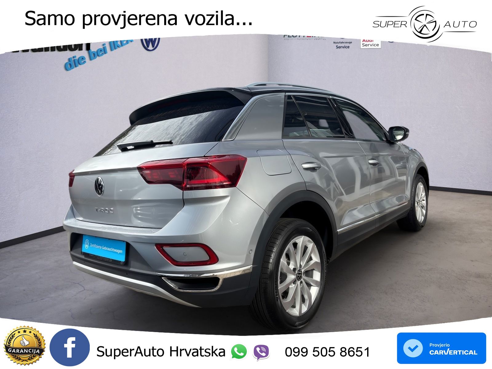 Volkswagen T-Roc 1.5 TSI (150 KS) DSG LED+GR SJED+ACC