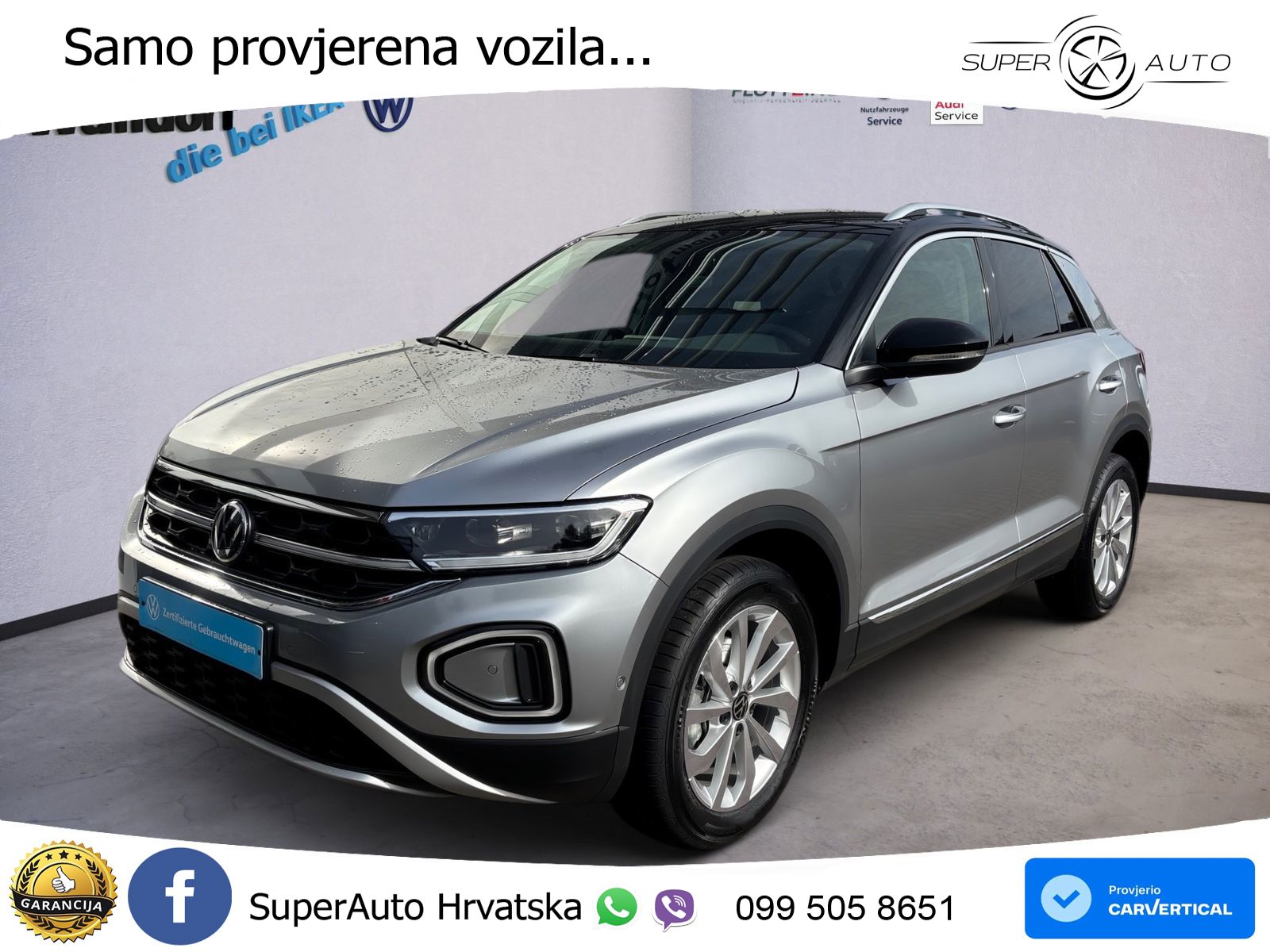 Volkswagen T-Roc 1.5 TSI (150 KS) DSG LED+GR SJED+ACC