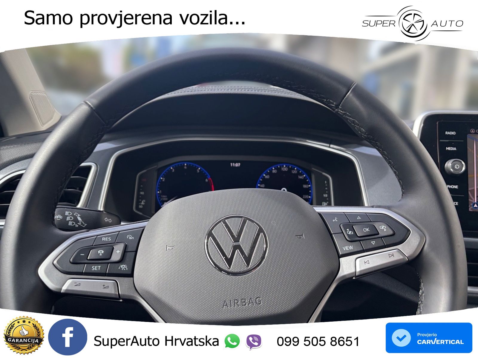 Volkswagen T-Roc 1.5 TSI (150 KS) DSG LED+GR SJED+ACC